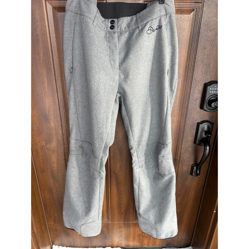 Women's Dare2B Gray Ski Pants | Adjustable Ankle Snow or Ski Pant | SZ‎ XL (12)